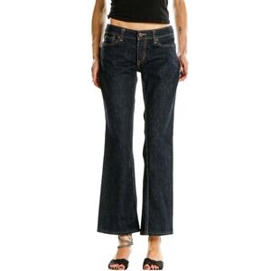 Banana Republic Dark Wash Blue Bootcut Denim Jeans Size 14 Short